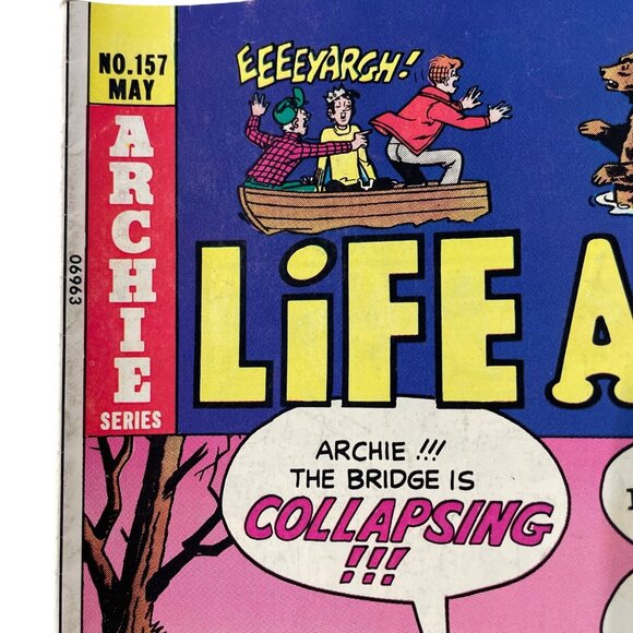 Archie Series Life With Archie #157 May 1975 Comic Vintage Bagged Boarded - Picture 2 of 7